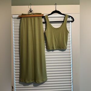 Skatie two piece skirt and tank set
